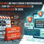 Accesibilitate Web A11y 2026: Ghid Conformitate EAA & Reguli WCAG