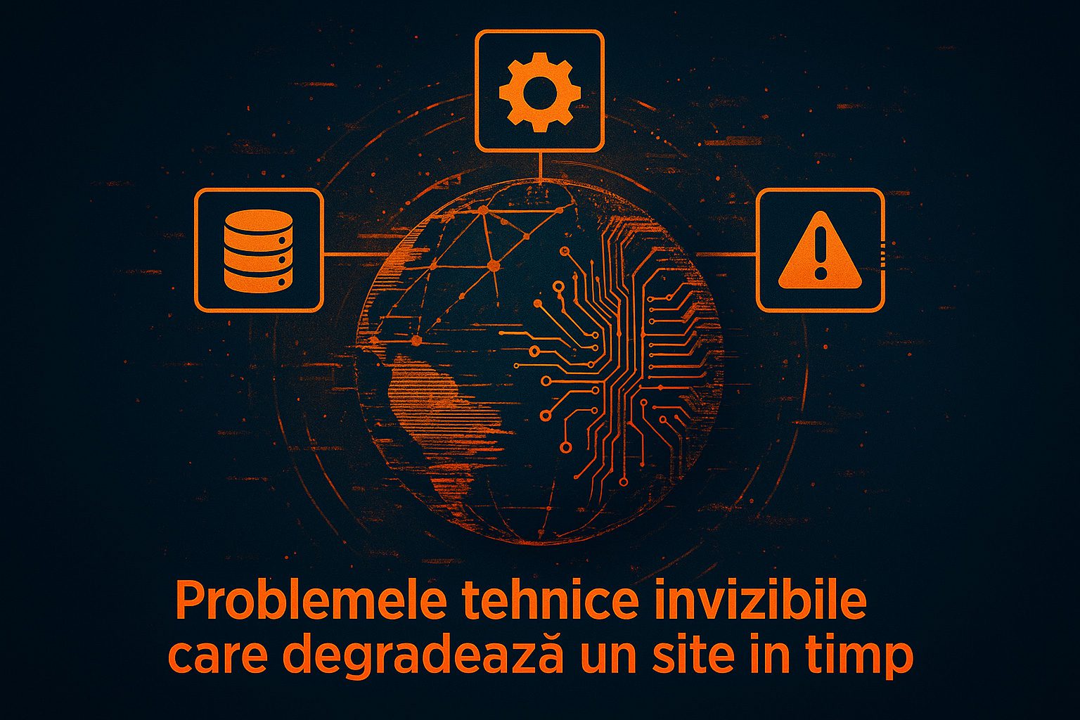 Problemele tehnice invizibile care degradează un site în timp – radiografia completă