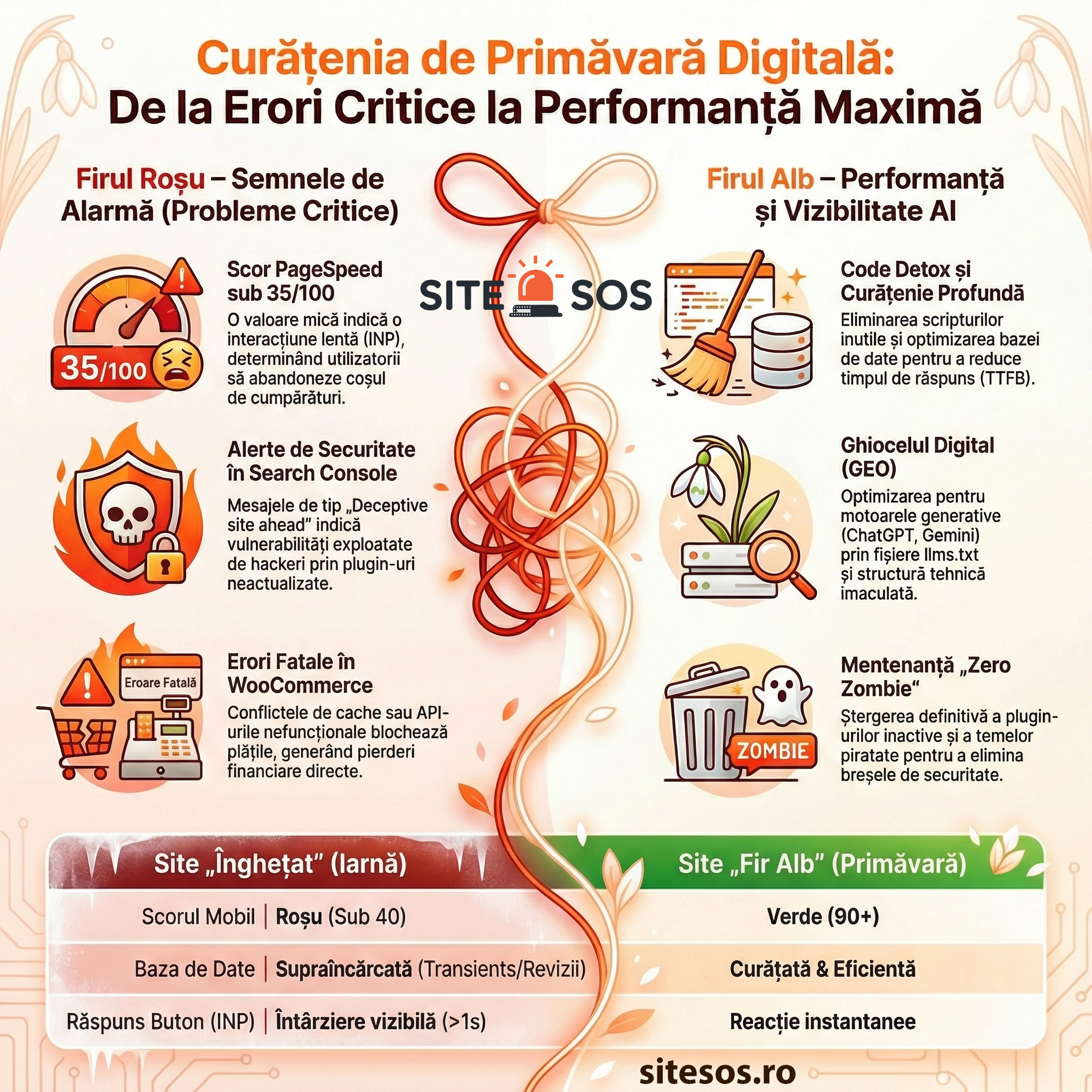 Curățenia de Primăvară Digitală SiteSOS